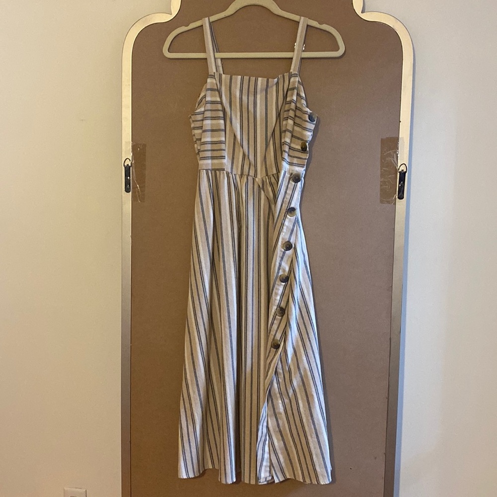 Obert Louis Striped Dress - M